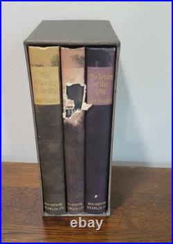 Lord Of The Rings J. R. R Tolkien Vintage Book Trilogy 2nd ED 1965 Boxset + Maps