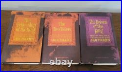 Lord Of The Rings J. R. R Tolkien Vintage Book Trilogy 2nd ED 1965 Boxset + Maps