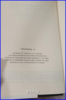 Lord Of The Rings J. R. R Tolkien Vintage Book Trilogy 2nd ED 1965 Boxset + Maps