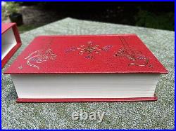 Lord Of The Rings J. R. Tolkien Collectors Edition Red Foil Embossed Hardcover