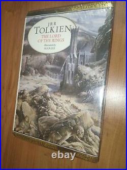 Lord Of The Rings JRR Tolkien Alan Lee Centenary Hardback 1991 NEWithSEALED