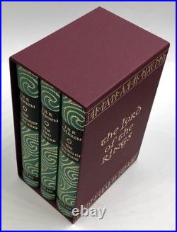 Lord Of The Rings JRR Tolkien The Folio Society boxed hardcover set new