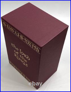 Lord Of The Rings JRR Tolkien The Folio Society boxed hardcover set new