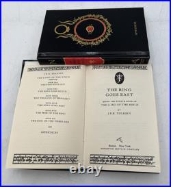 Lord Of The Rings Millennium Edition (7) Hb Books Box Set J. R. R. Tolkien No CD