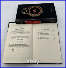 Lord Of The Rings Millennium Edition (7) Hb Books Box Set J. R. R. Tolkien No CD