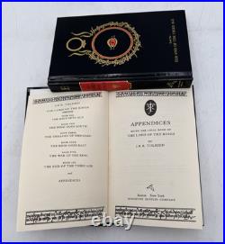 Lord Of The Rings Millennium Edition (7) Hb Books Box Set J. R. R. Tolkien No CD