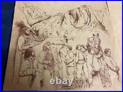 Lord Of The Rings Prints 1978 Quest Communications Tolkien NM Rare