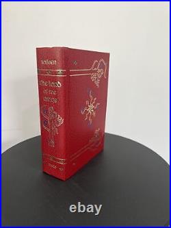 Lord Of The Rings Red Leather 1994 Collector Edition JRR Tolkien