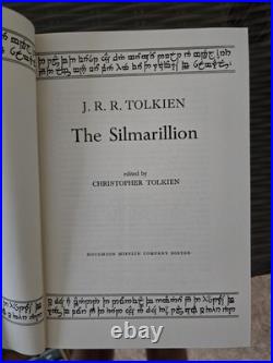 Lord Of The Rings Second Edition And Silmarillion All With Original Maps