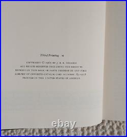 Lord Of The Rings Set Second Edition Early Prints 1965 Rare In Amazing Condition