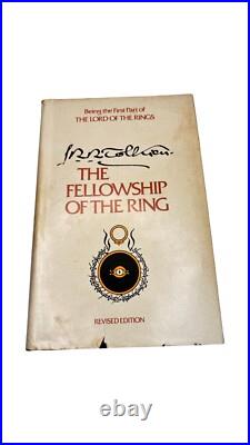 Lord Of The Rings Tolkien Box Set 1978 Second Ed HC/DJ With Maps VGC