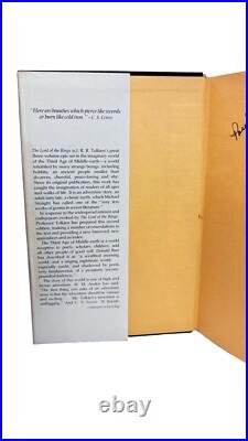 Lord Of The Rings Tolkien Box Set 1978 Second Ed HC/DJ With Maps VGC