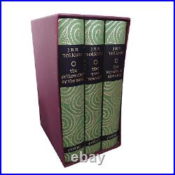 Lord Of The Rings, Tolkien, Folio Society, 2002, 9th Printing. Hardcover