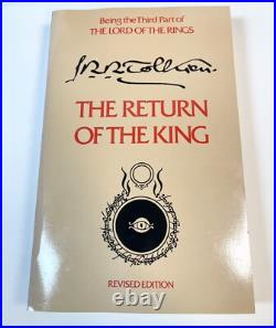 Lord Of The Rings Trilogy 1978 Box Set 2nd Edition withSlipcase Tolkien ORIGINAL