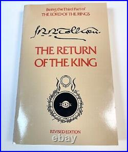 Lord Of The Rings Trilogy 1978 Box Set 2nd Edition withSlipcase Tolkien ORIGINAL