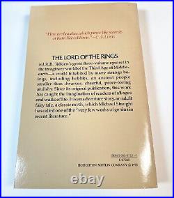 Lord Of The Rings Trilogy 1978 Box Set 2nd Edition withSlipcase Tolkien ORIGINAL