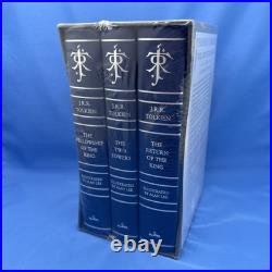 Lord Of The Rings Trilogy Deluxe Illustrated Box Set LOTR Artist Alan Lee SEALED