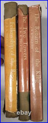 Lord Of The Rings Trilogy J. R. R. Tolkien 1965 2nd Edition With Dust Covers