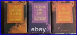 Lord Of The Rings Trilogy J. R. R. Tolkien 1965 Box Set 2nd Ed. 3rd/4th Print MAPS