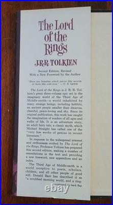 Lord Of The Rings Trilogy J. R. R. Tolkien 1965 Box Set 2nd Ed. 3rd/4th Print MAPS Lord Of The Rings Trilogy J. R. R. Tolkien 1965 Box Set 2nd Ed. 3rd/4th Print MAPS