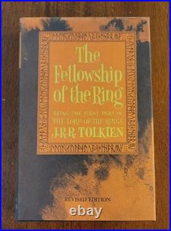 Lord Of The Rings Trilogy J. R. R. Tolkien 1965 Box Set 2nd Ed. 3rd/4th Print MAPS