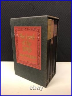 Lord Of The Rings Trilogy J. R. R. Tolkien 1965 Box Set 2nd Ed. Maps 3rd/4th Print