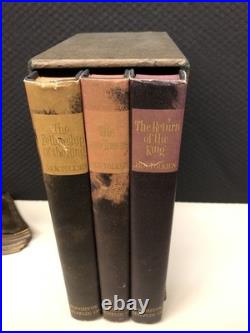 Lord Of The Rings Trilogy J. R. R. Tolkien 1965 Box Set 2nd Ed. Maps 3rd/4th Print