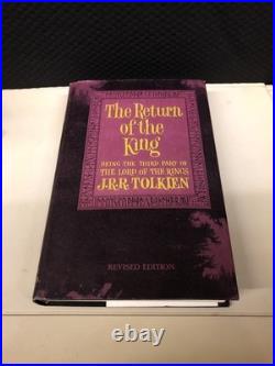 Lord Of The Rings Trilogy J. R. R. Tolkien 1965 Box Set 2nd Ed. Maps 3rd/4th Print