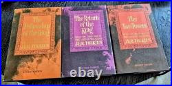 Lord Of The Rings Trilogy J. R. R. Tolkien 1965 Box Set Second Edition WithAll Maps Lord Of The Rings Trilogy J. R. R. Tolkien 1965 Box Set Second Edition WithAll Maps