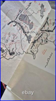 Lord Of The Rings Trilogy J. R. R. Tolkien 1965 Box Set Second Edition WithAll Maps