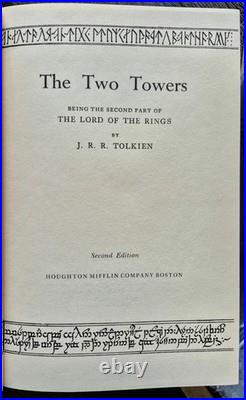 Lord Of The Rings Trilogy J. R. R. Tolkien 1965 Box Set Second Edition WithAll Maps