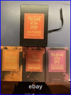 Lord Of The Rings Trilogy J. R. R. Tolkien 1965 Hardcover Box Set W Maps