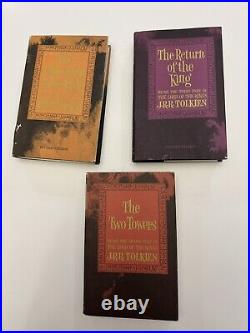 Lord Of The Rings Trilogy J. R. R. Tolkien 1965 Houghton Mifflin Revised 2nd Maps