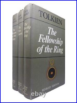 Lord Of The Rings Trilogy J. R. R. Tolkien 1973 Second Edition, Seventh Impression