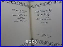 Lord Of The Rings Trilogy J. R. R. Tolkien 1973 Second Edition, Seventh Impression