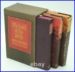 Lord Of The Rings Trilogy J. R. R. Tolkien 2nd Second Edition Maps 1965 Box Set