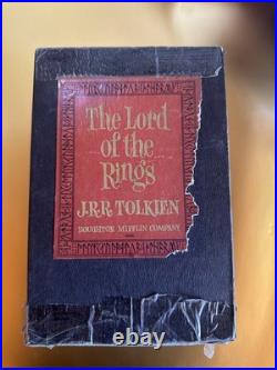 Lord Of The Rings Trilogy J. R. R. Tolkien 2nd Second Edition Maps 1965 Box Set