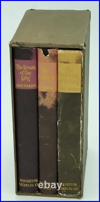 Lord Of The Rings Trilogy J. R. R. Tolkien 2nd Second Edition Maps 1965 Box Set