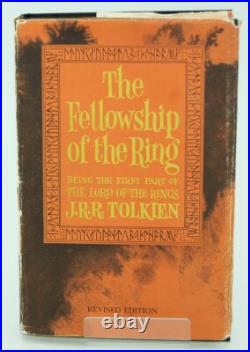 Lord Of The Rings Trilogy J. R. R. Tolkien 2nd Second Edition Maps 1965 Box Set