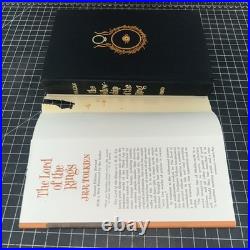 Lord Of The Rings Trilogy J. R. R. Tolkien 2nd Second Edition Maps 1965 Box Set