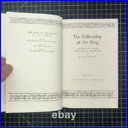 Lord Of The Rings Trilogy J. R. R. Tolkien 2nd Second Edition Maps 1965 Box Set