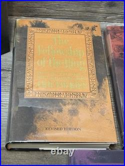Lord Of The Rings Trilogy J. R. R. Tolkien 2nd Second Edition Maps 1965 Box Set LN