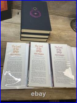 Lord Of The Rings Trilogy J. R. R. Tolkien 2nd Second Edition Maps 1965 Box Set LN