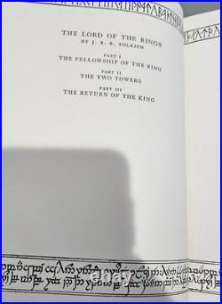 Lord Of The Rings Trilogy J. R. R. Tolkien 2nd Second Edition Maps 1965 Box Set LN Lord Of The Rings Trilogy J. R. R. Tolkien 2nd Second Edition Maps 1965 Box Set LN