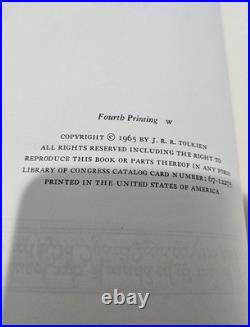 Lord Of The Rings Trilogy J. R. R. Tolkien 2nd Second Edition Maps 1965 Box Set LN