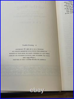 Lord Of The Rings Trilogy J. R. R. Tolkien 2nd Second Edition Maps 1965 Box Set LN