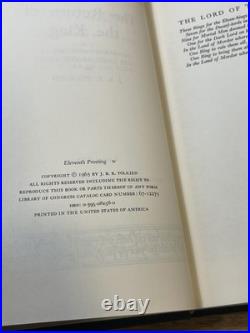 Lord Of The Rings Trilogy J. R. R. Tolkien 2nd Second Edition Maps 1965 Box Set LN