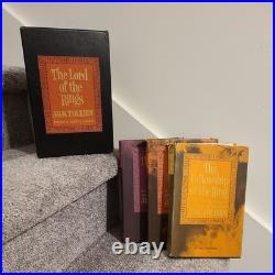 Lord Of The Rings Trilogy J. R. R. Tolkien Revised 2nd Edition 12th Maps 1965 Set