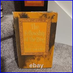 Lord Of The Rings Trilogy J. R. R. Tolkien Revised 2nd Edition 12th Maps 1965 Set