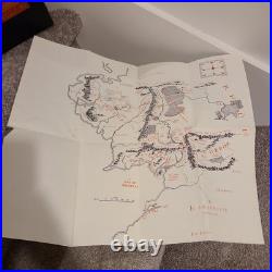 Lord Of The Rings Trilogy J. R. R. Tolkien Revised 2nd Edition 12th Maps 1965 Set